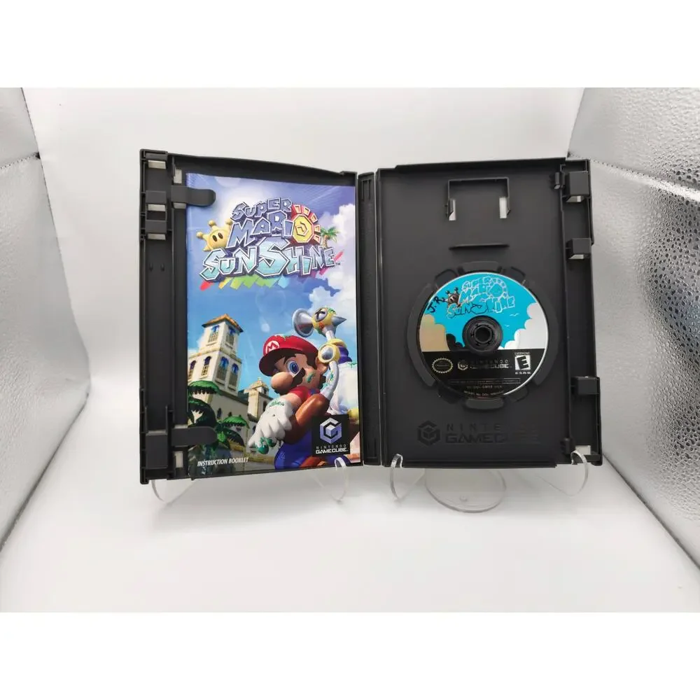 Super Mario Sunshine GameCube Players Choice CIB Tested